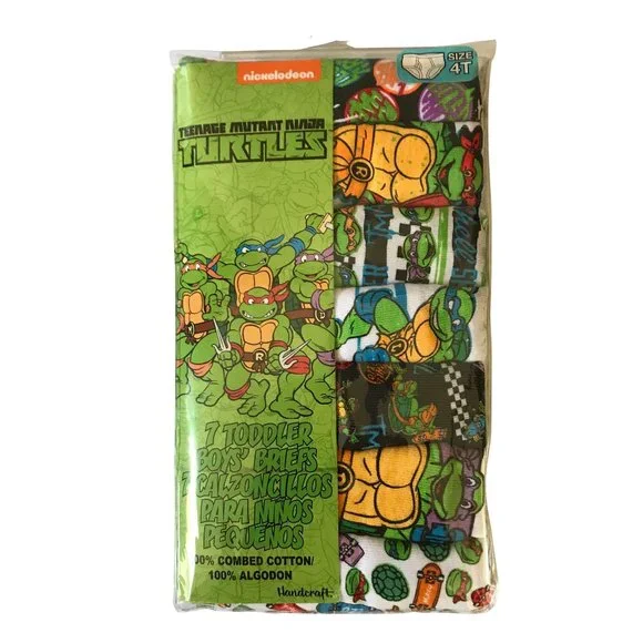 Teenage Mutant Ninja Turtles Toddler Boys Boxer Briefs Underwear, 5 - View #12